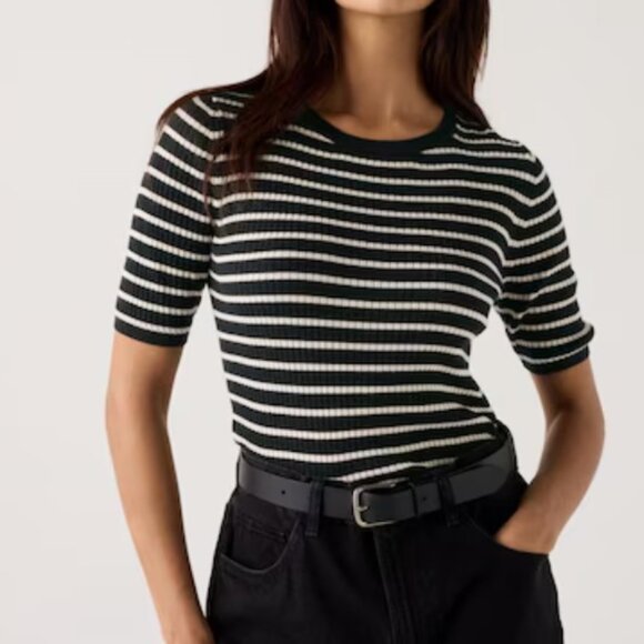 Uniqlo Ribbed Merino Wool Sweater - Picture 1 of 9